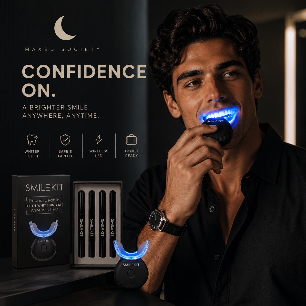 LED Whitening Kit — Wireless At-Home Treatment