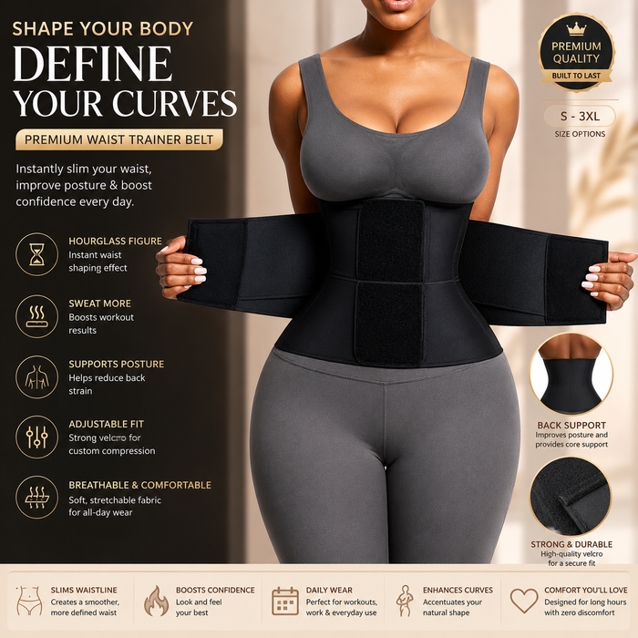Waist Belt — Core Support & V-Taper Trainer
