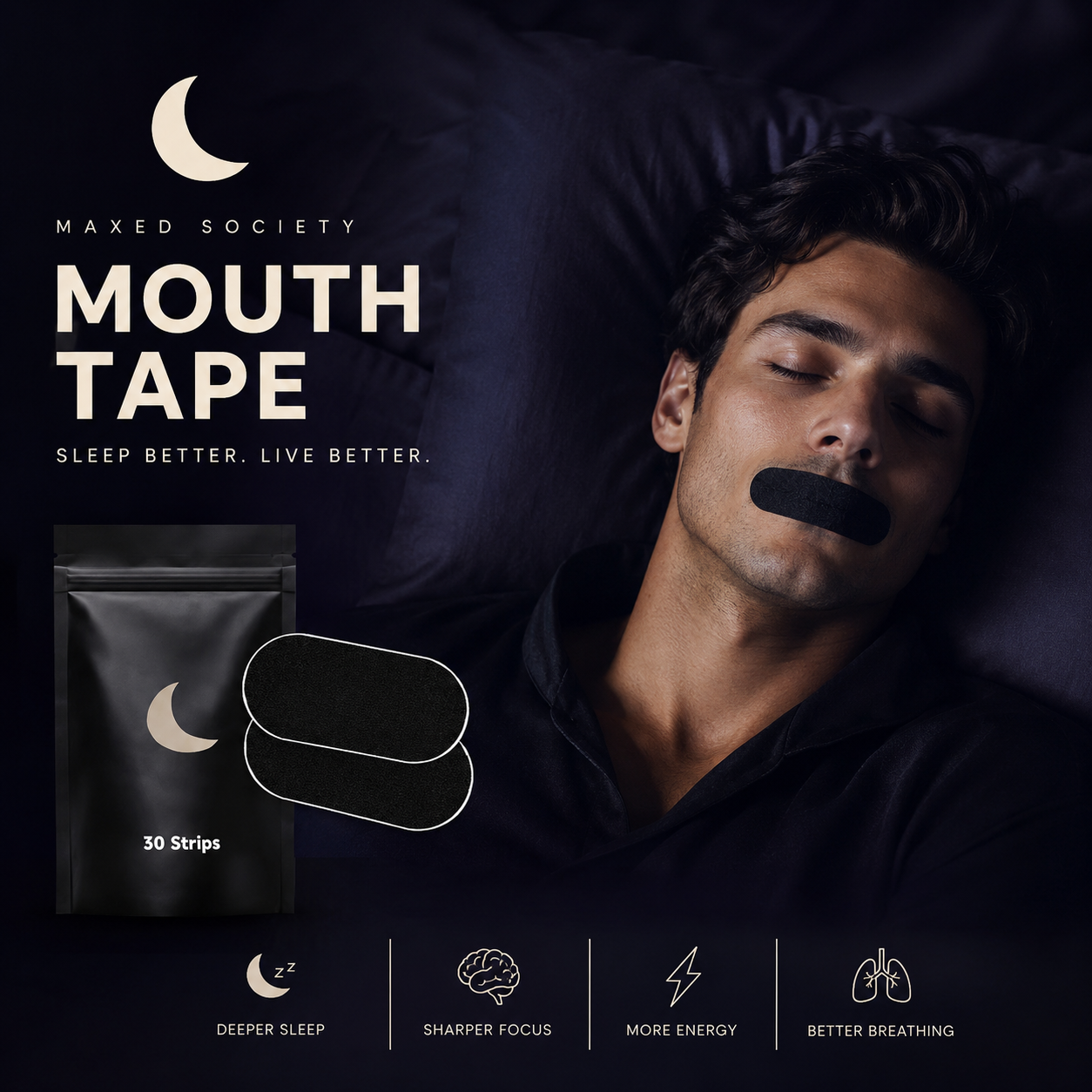 Mouth Tape — Nasal Breathing, Restored